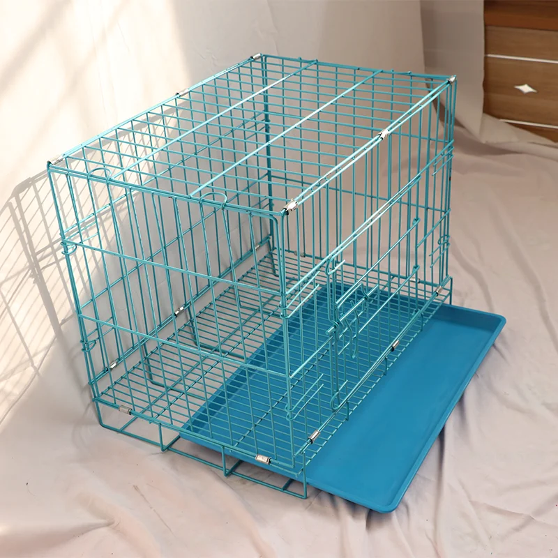 High Quality Pet Bottom Iron Wire Dog Crates Dog Cages Wire Mesh For ...