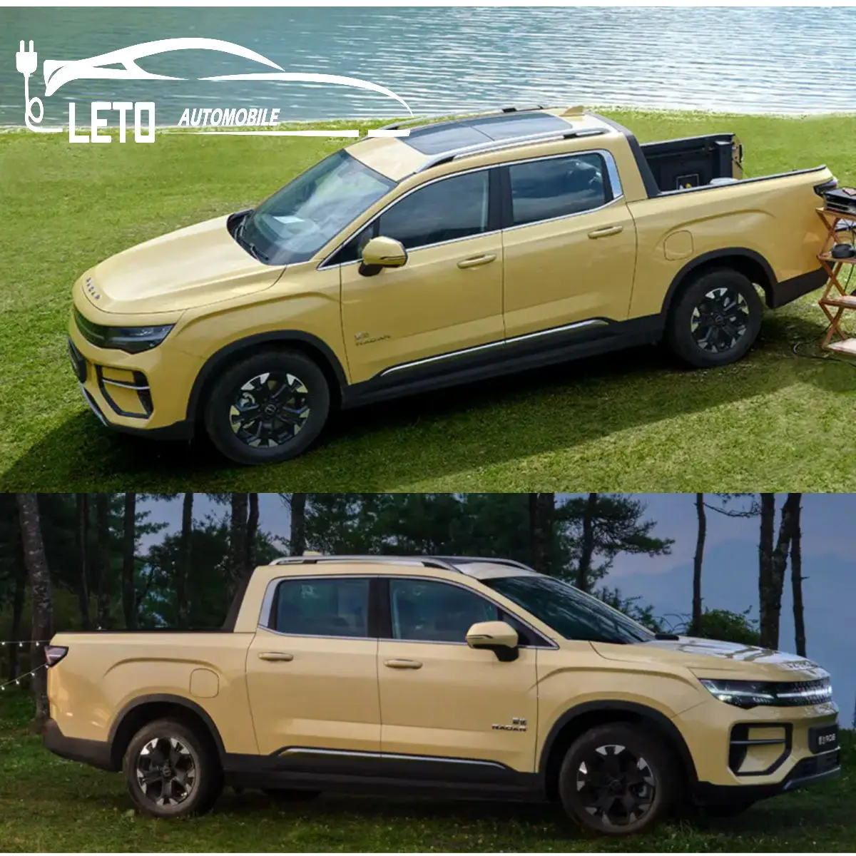 High-speed Electric Vehicle Pickup - Leto RD6 185 Km/h
