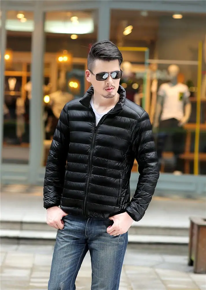 seamless doudoune chauffante brand winter mens