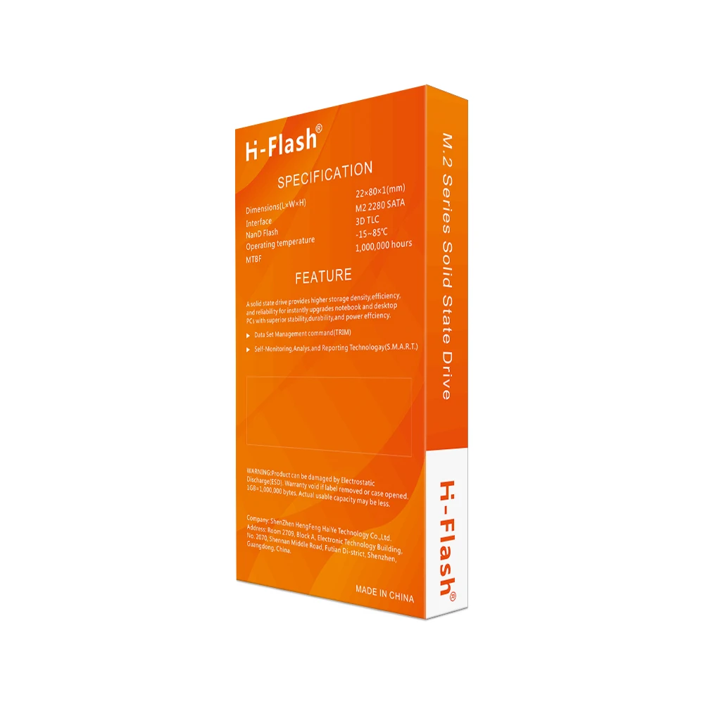 Hflash M.2 SATA m.2SSD 120128240 256 480 500 512 GB 12 TB