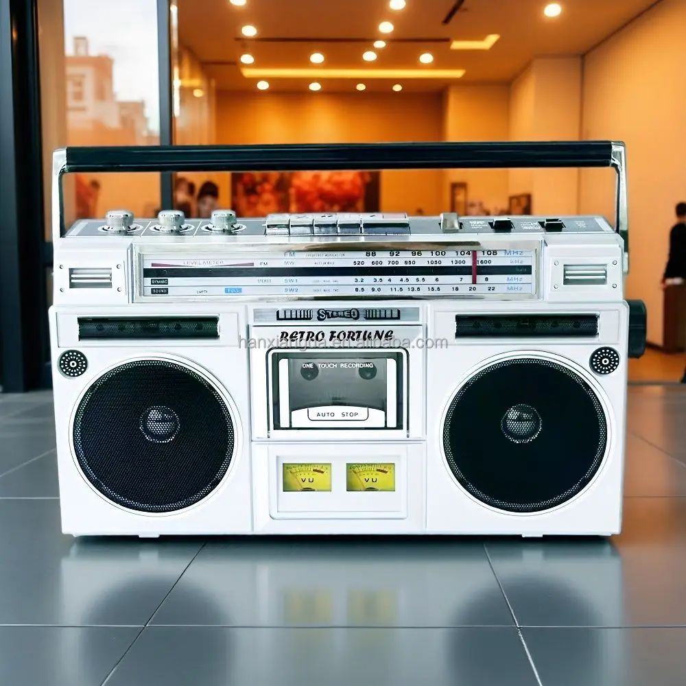 配信機器・PA機器・レコーディング機器 HUMAN MADE CASSETTE SPEAKER Cassette Player, Retro Boombox Cassette Player AM/FM/SW1/SW2