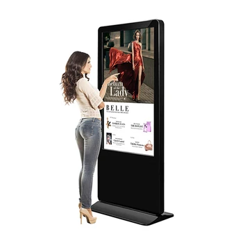 SEEWORLD Floor Standing 32 43 49 50 55 65 inch Android Smart Advertising Media Player Touch Screen Digital Signage and Displays