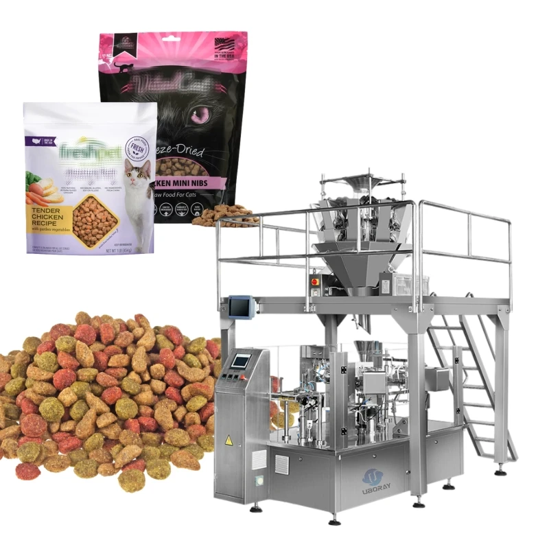 High Accuracy Automatic Weighing Packing Machine Pet Dog Food Treat Packing Machine Cat Food Sachet Cat Litter Packing Machine