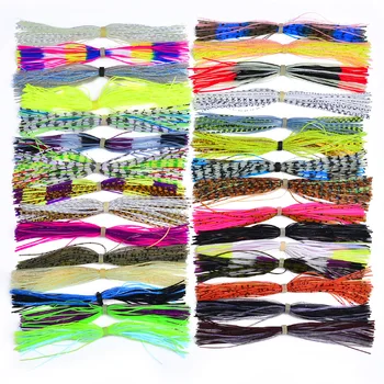 Cheery Novelty 50-Stock Silicone Clamp Skirt Fishing Lure Accessories Replacement Spinnerbait for Marlin for River Position – Soft Lure – view 3
