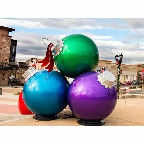 精致玻璃纤维圣诞节球