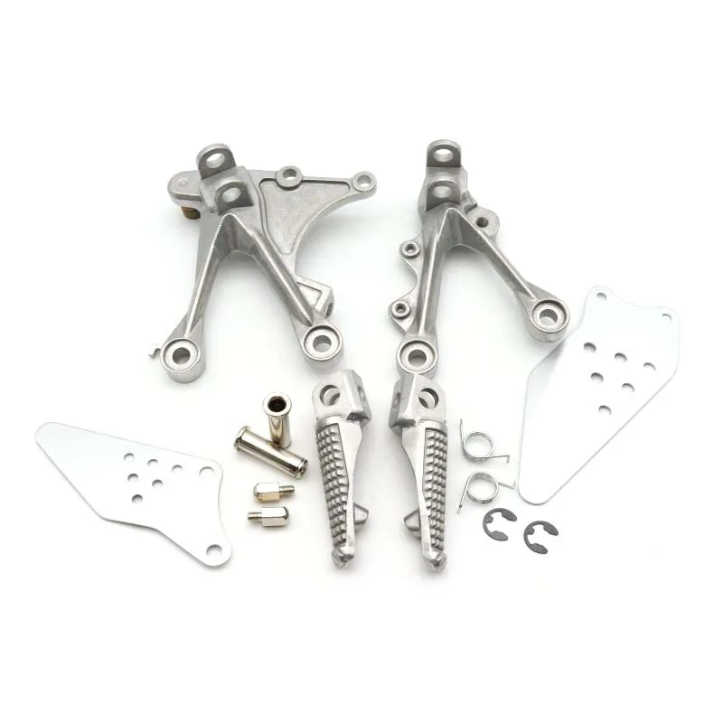 Motorcycle Rear Passenger Foot Pegs Bracket Fit Kawasaki Ninja ZX-10R 2004-2005