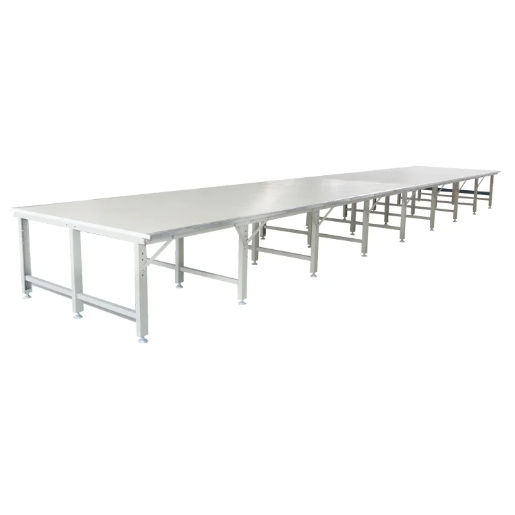 Yalis Wear and Cracked Resistant Air Blowing /Floating/ Vacuum Fabric Spreading Table