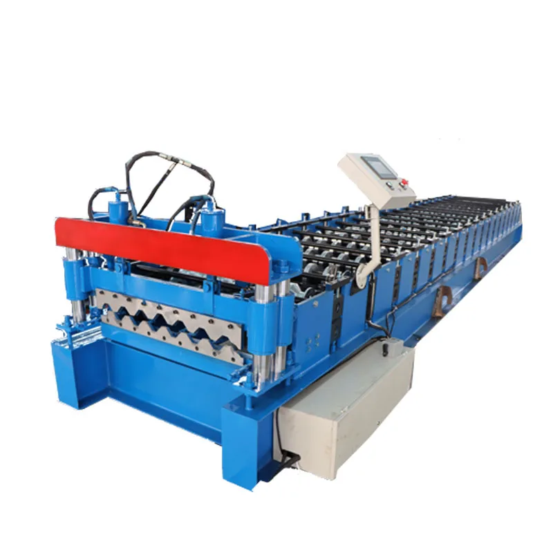 High Speed IBR Extrusion Building Material Factory Sale Trapezoidal Glazed Metal Roof Tile Making Machinery Steel Sheet Roll for