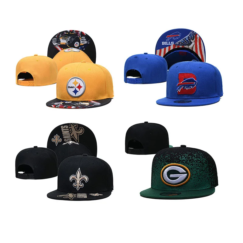Ready To Ship Embroidery Nfl Hat Us Sports Snapback Caps For Team - Buy ...