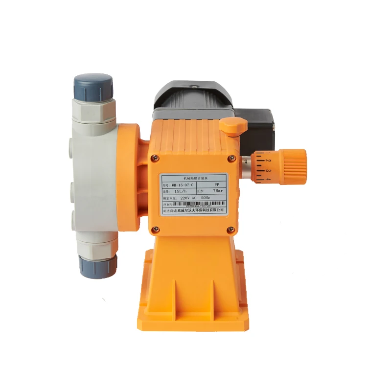 Механический диафрагменный дозирующий насос 60 л/ч для химического коагулянта