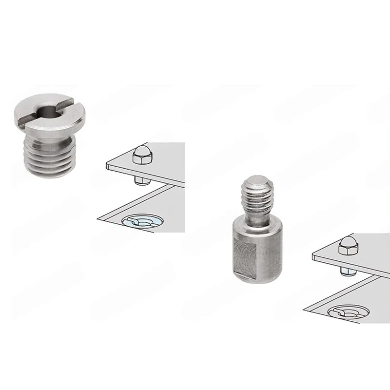 Justerbart magnetlås QCMA0612A Spännpinne QCMA0612 M4 Magnetlås