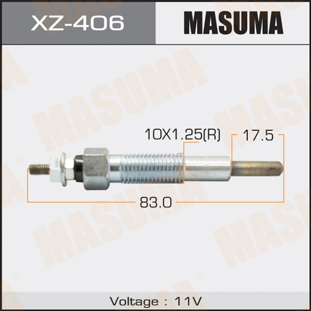 megu　② XZ-406 MASUMA Auto Engine Glow Plug Duratec R2L2-18-601 R2L2