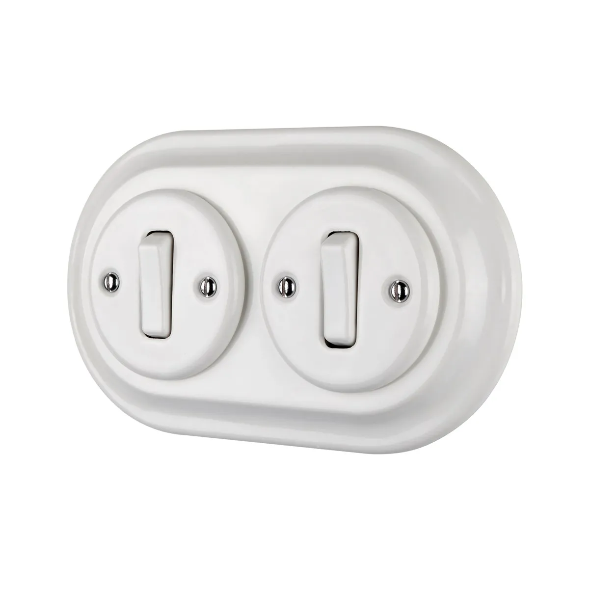 Colourful Vintage Switch Wall Socket,Electric Porcelain Button Switch ...