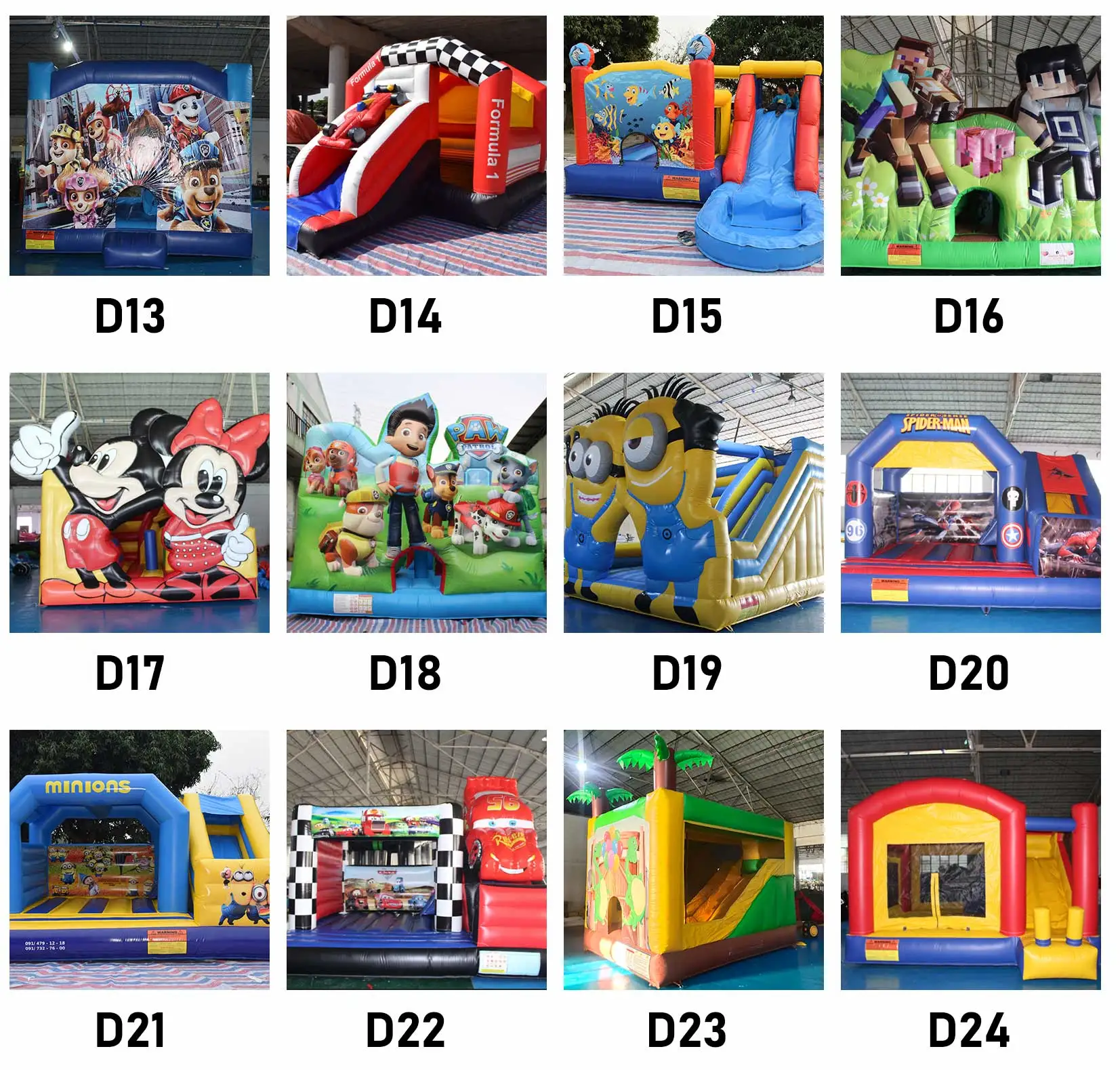 Commercial combo white bounce house with slide and ball pit inflatable bouncer amusement equipment for kids party manufacture