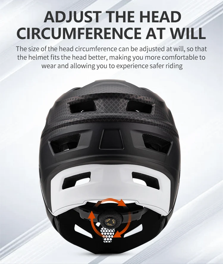 Capacete de bicicleta downhill full face resistente impacto_voghion.com