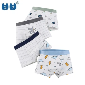 Custom Print Wholesale Kids Underwear Printed Panties Cute Baby Boy Boxers Boys Underwear