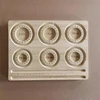 หกชิ้น ขนาด 26.5*20*1 ซม. น้ำหนัก 351 กรัม
