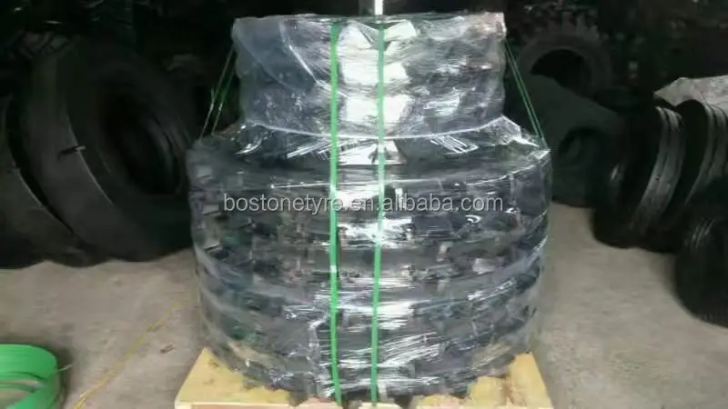 BOSTONE new design rubber solid tires wheels for conveyour big tractors
