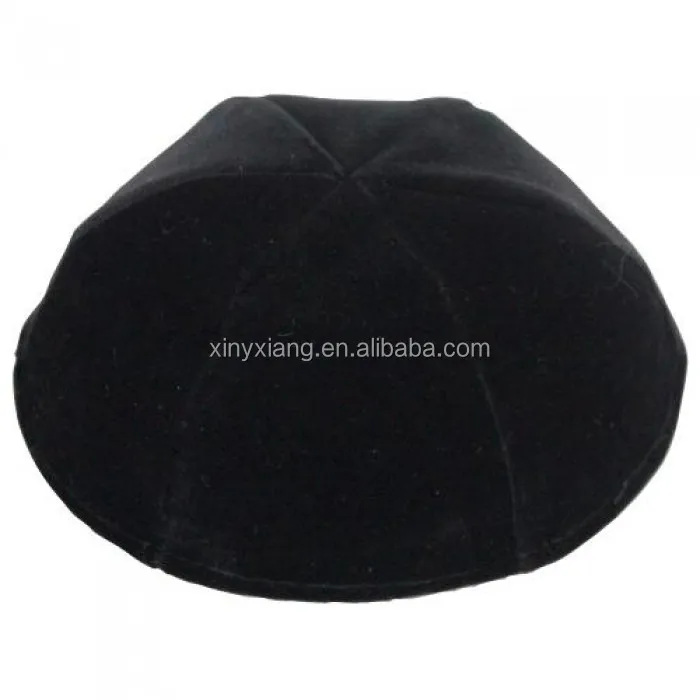 Factory Wholesale Six Panel Linen Kippah,Yarmulke,Satin Yarmulkes 6