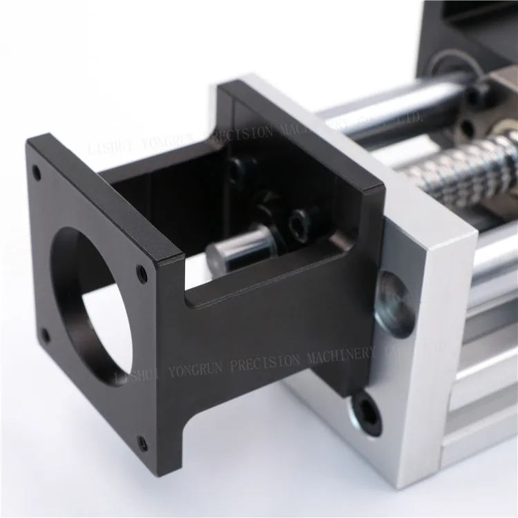 CNC XY Table Linear Shaft Medium Load Kit With Lead Screw Actuator