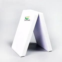 Toptip PVC overlay film reel smart card material transparent with one side glue coating