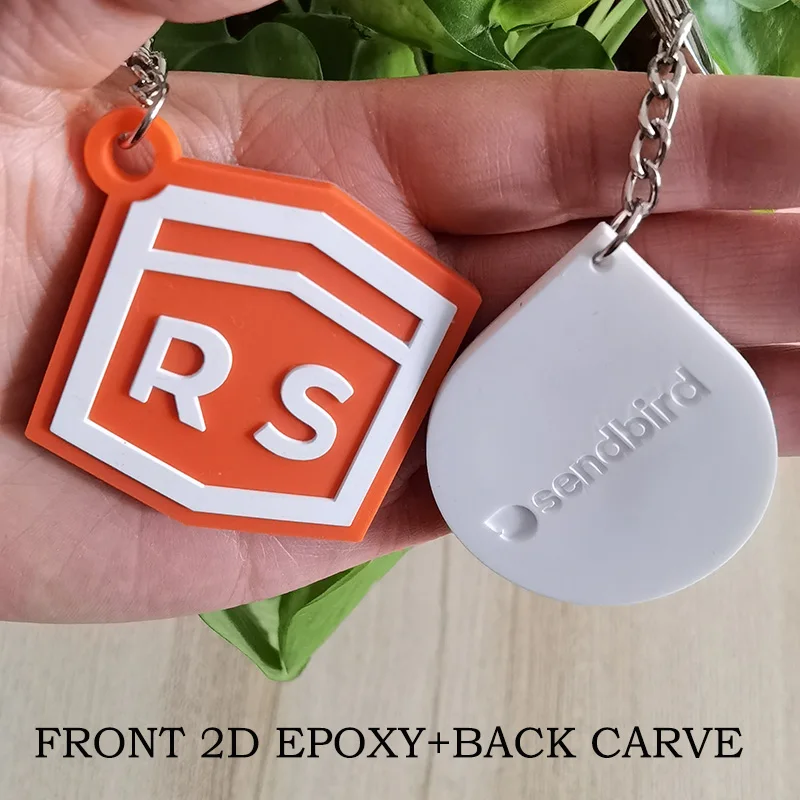 Custom 2d/3d Anime Soft Pvc Keychain Metal Carabiner Sport Key Ring ...