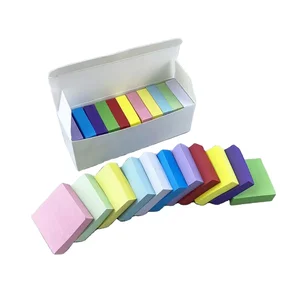 S3313 Cute Style 38x38mm Small Memo Pad Set Colorful Sticky Notes Paper with Self-Adhesive Feature Custom Logo Option
