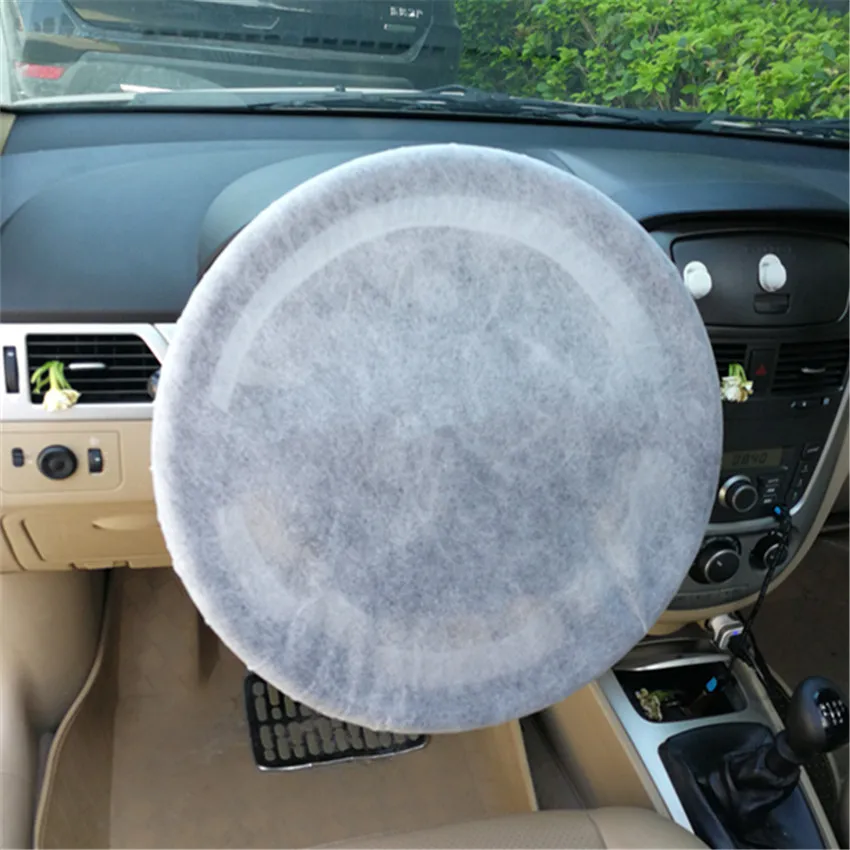 Disposable Non Woven Steering Cover Gear Knob Cover Seat Cover details