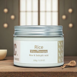 Custom Salicylic Acid Pore Treatment Mask for Sensitive & Oily Skin PH-Balanced Formula Rice Ferment Mud Form Face Treatment