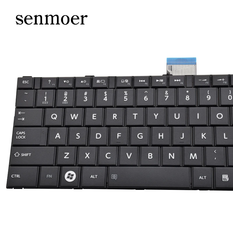 Tastiera USA Per Toshiba C850 C855 C870 C875 S850 S850 S870 S875 - Foto 6