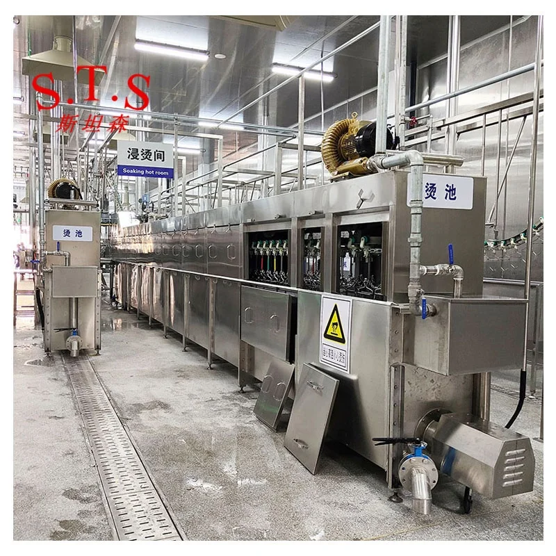 Fully Automatic Slaughtering Machine for Chicken