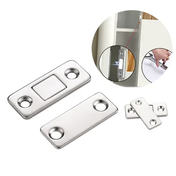 Cabinet Latch Magnetic Closures for Kitchen Closet Door Closing Magnetic Door Catch Closer Magnetic Catch
