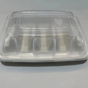 Disposable lunch box takeaway sugarcane bagasse food box biodegradable taco to go boxes240521