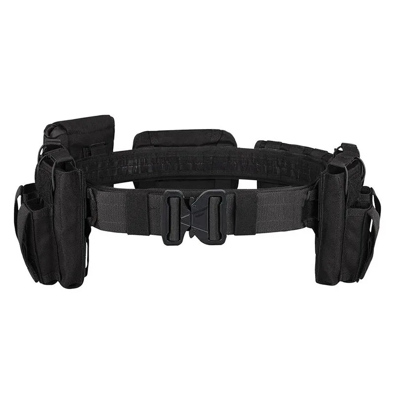 Hiking Training Quick-release Buckle Hunting Tactics Duty Security High Density Material Traffic Tactical Wear-resistant Belt
