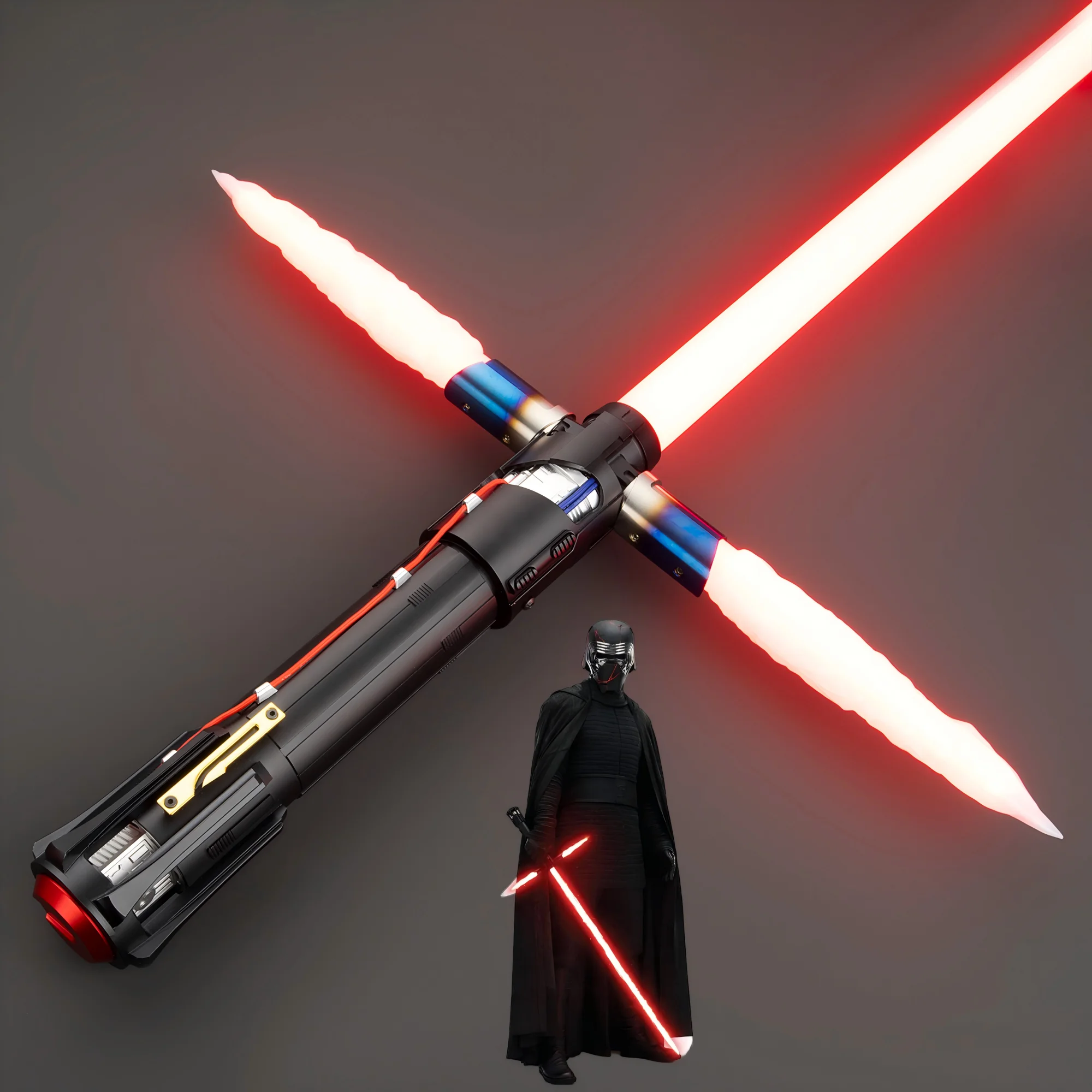 ホットセールス Kylo Ren クロスセイバー LED点灯トイ 92cm ブレード付き