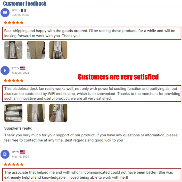 Smart Mobile App Control Low Noise No Leaf Fan DC Brushless Motor Floor Standing Oscillating Cooling Bladeless Fan for Household