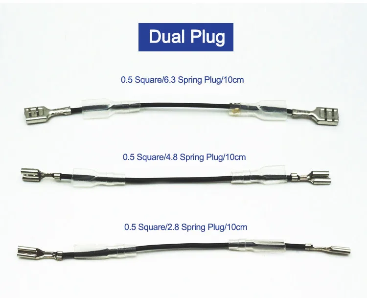 Dişi Faston 2.8 6.3 con reten 6.3mm Pitch serisi pirinç elektrik