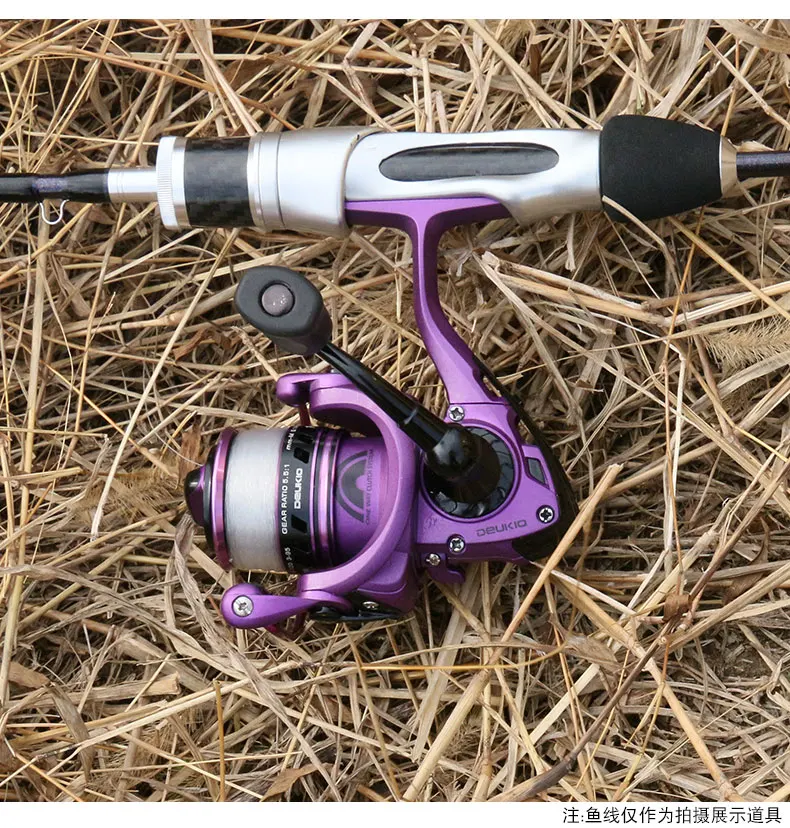 Custom Power Handle 2022 Mini Sea Fishing Reel Top Line Cable Fishing Rod and Reel Combo