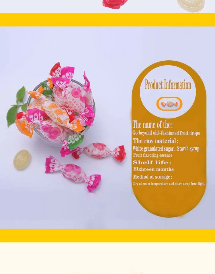 Fruit Flavored Hard Candy Sweets And Candies Chinese Sweets Childrens ...