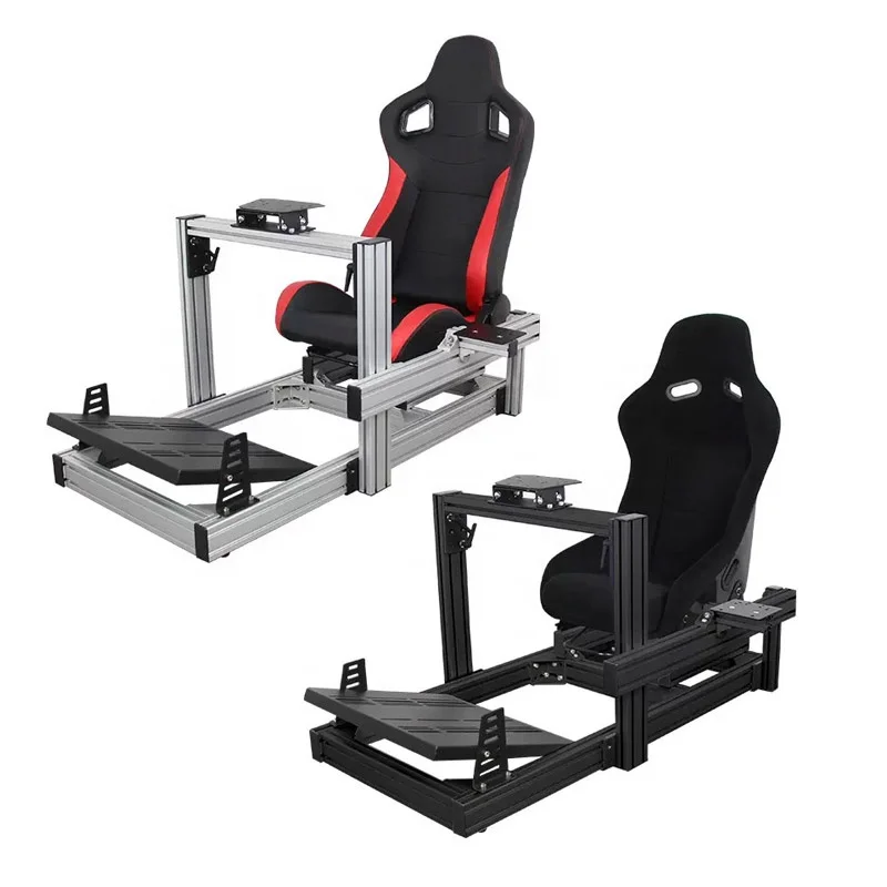 High Quality 40 Series Aluminium Profile 4080 Aluminum Sim Racing Rig Car Game Driving Simulator Cockpit From China Supplier