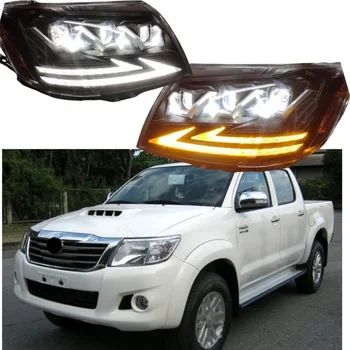 YBJ Car Accessories LED Headlamp Headlight For TOYOTA For HILUX VIGO 12-14 2012-2014 1KD 2KD 3L 5L 81130-0K390 81170-0K390