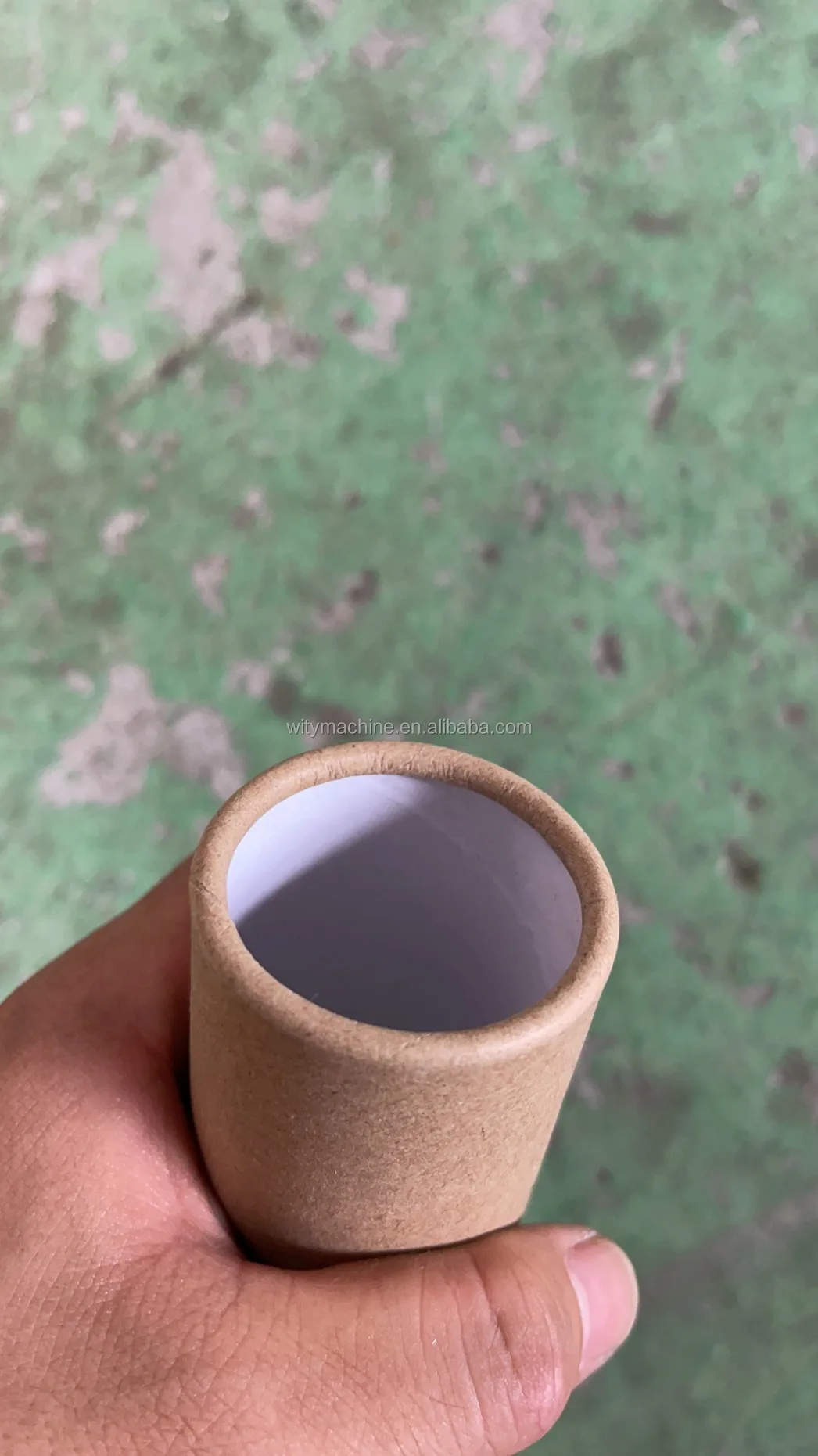 Automatic Paper Tube Curling and Bottom Disc Inserting Machine Paper Can Core Crimping and Disc Putting Pressing Machine
