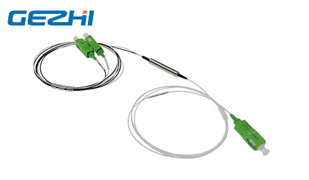 1260 ~ 1620nm 1x2 OADM Multiplexer 3 Port Single Channel CWDM Device