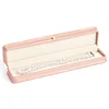 pink necklace box