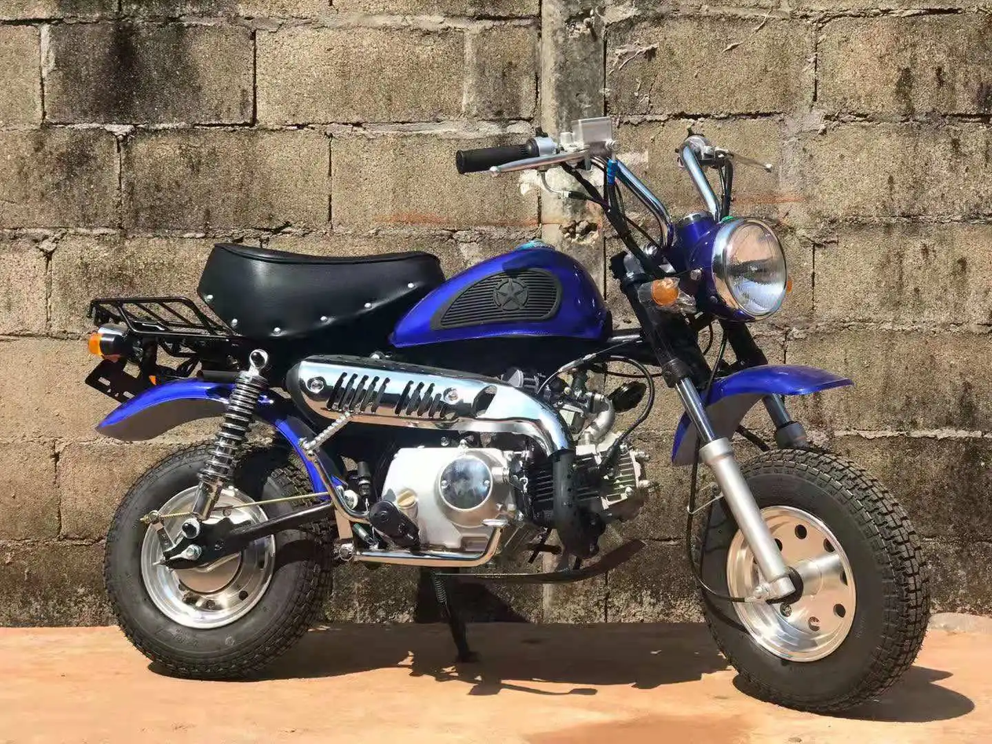 New Liqian 49cc Mini Electric Dirt Bike for Kids Brushless Motor 60km/h Max Speed 2 Stroke Engine Disc Brake Chain Transmission