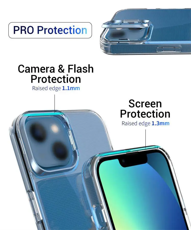 product soft clear tpu phone cases for iphone 15 16 17 multi function shockproof mobile phone stand protector with metal frame case-3