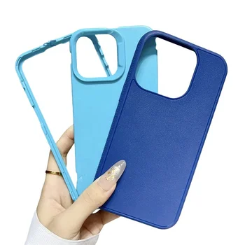 Pure Color combination 3 in 1 phone cases for iphone 15 pro customizable logo cases