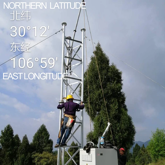 
Оцинкованная стальная телекоммуникационная Мобильная решетчатая телекоммуникационная башня 