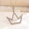 สร้อยคอเพชรแล็บโกลด์ 14k