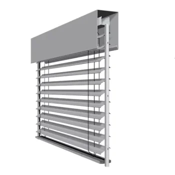 Motor Window Protection Factory Customized Motor Window Shading Blinds Outdoor Motorized ...